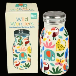 Rex London Stainless steel bottle 250ml - Wild Wonders Hot