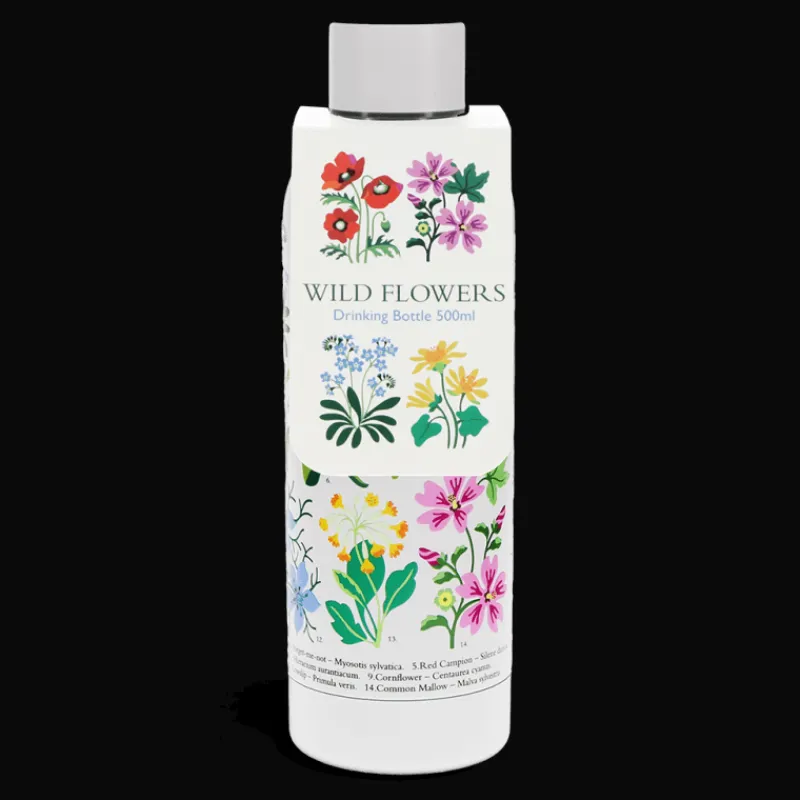 Rex London Stainless steel bottle 500ml - Wild Flowers Sale