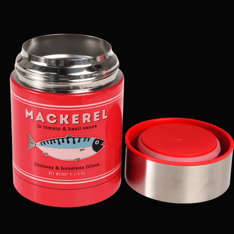 Rex London Stainless steel food flask (450 ml) - Fish MACKEREL Discount