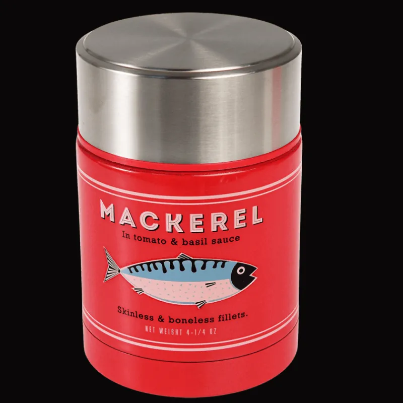 Rex London Stainless steel food flask (450 ml) - Fish MACKEREL Discount