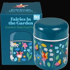 Rex London Stainless steel food flask (280 ml) - Fairies in the Garden Fashion