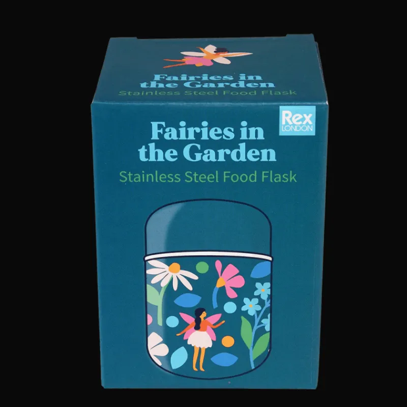 Rex London Stainless steel food flask (280 ml) - Fairies in the Garden Fashion