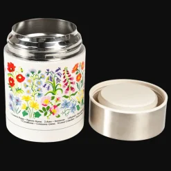 Rex London Stainless steel food flask (450 ml) - Wild Flowers Discount