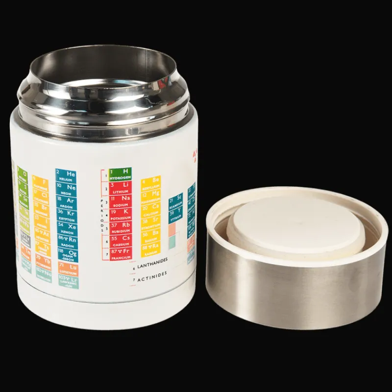 Rex London Stainless steel food flask (450 ml) - Periodic Table Outlet