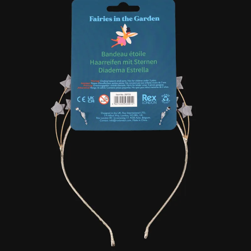 Rex London Star headband - Fairies in the Garden Clearance
