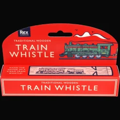 Rex London Steam train sound wooden whistle - Classic New