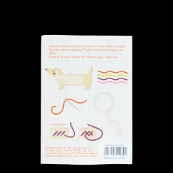 Rex London Stitch your own wooden keyring - Sausage Dog Hot