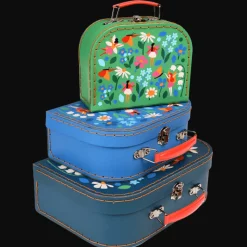 Rex London Storage cases (set of 3) - Fairies in the Garden Hot