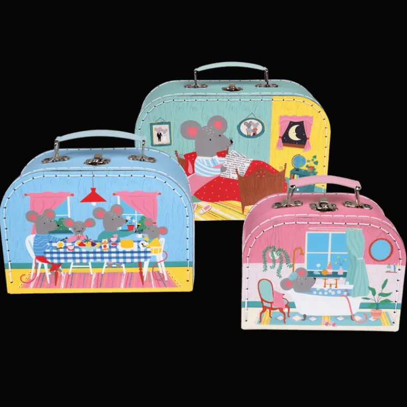 Rex London Storage cases (set of 3) - Mouse in a House Best