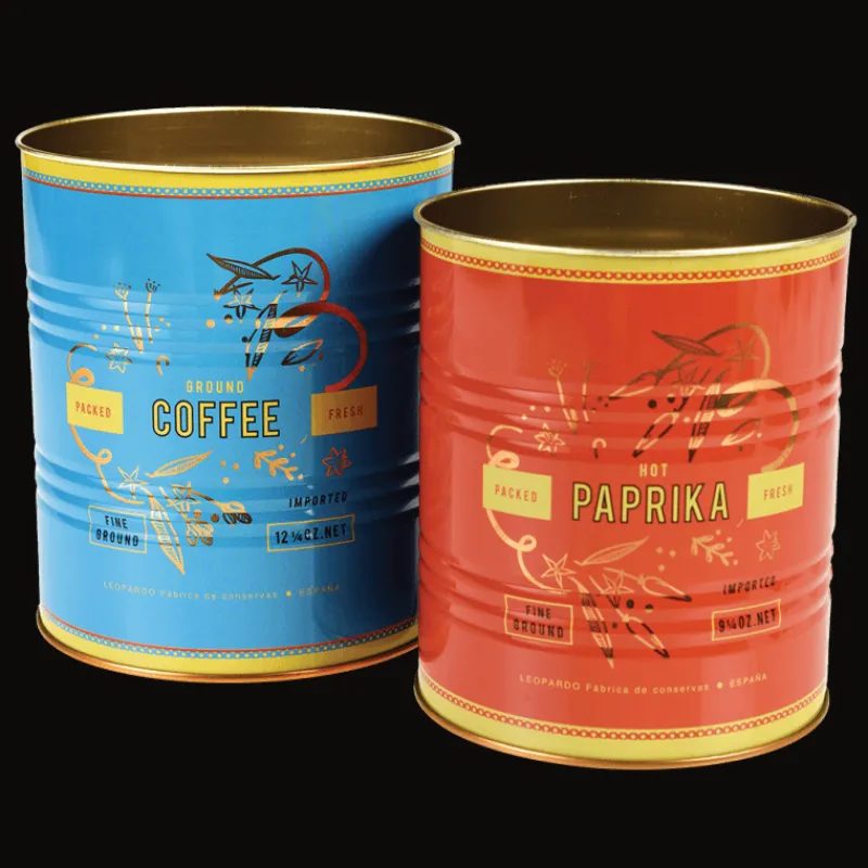 Rex London Storage tins (set of 2) - LEOPARD Online