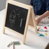 Rex London Tabletop blackboard and whiteboard easel set Discount