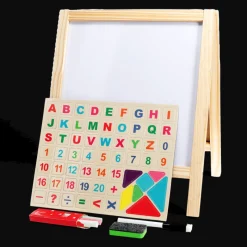 Rex London Tabletop blackboard and whiteboard easel set Discount