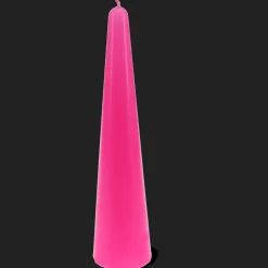 Rex London Tall cone candle - Bright Pink Hot