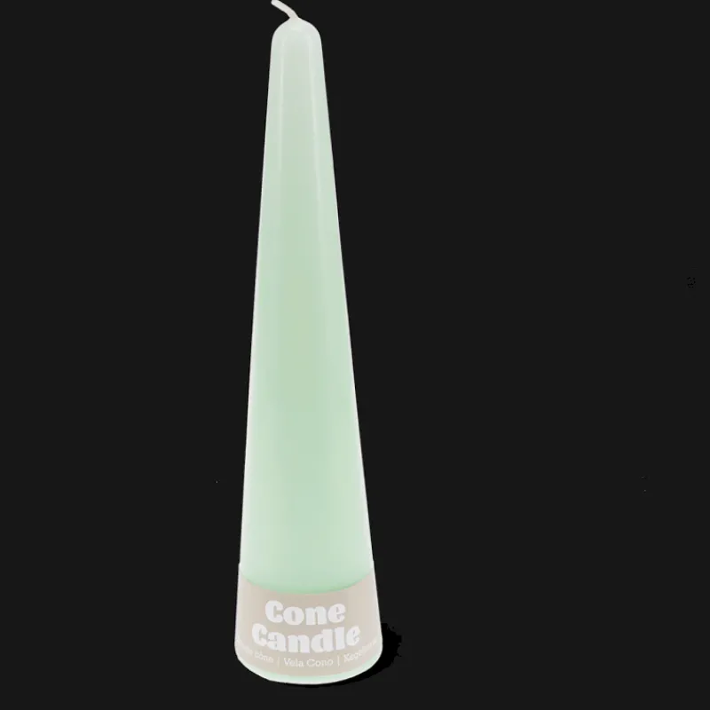 Rex London Tall cone candle - Mint green Best