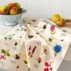 Rex London Tea towel - Garden Bees Best