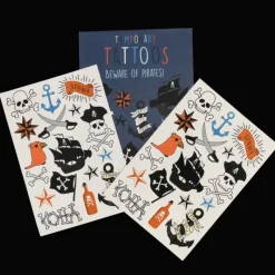 Rex London Temporary tattoos - Beware of the Pirates New
