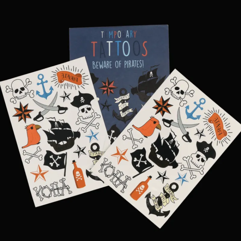 Rex London Temporary tattoos - Beware of the Pirates New