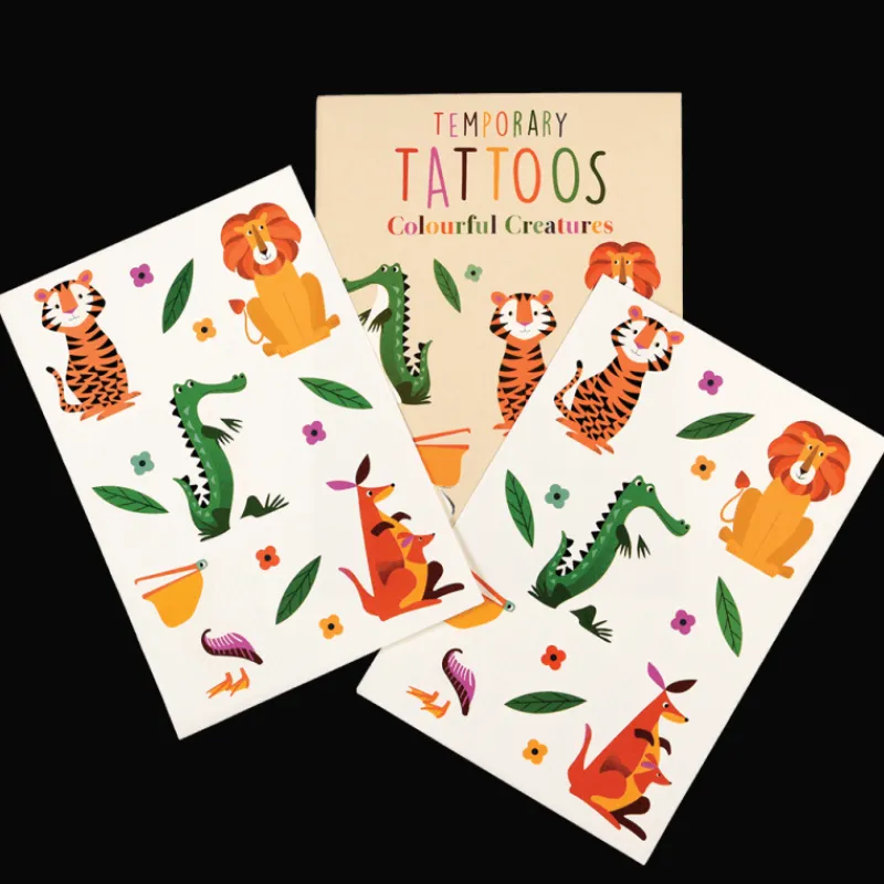 Rex London Temporary tattoos - Colourful Creatures Best
