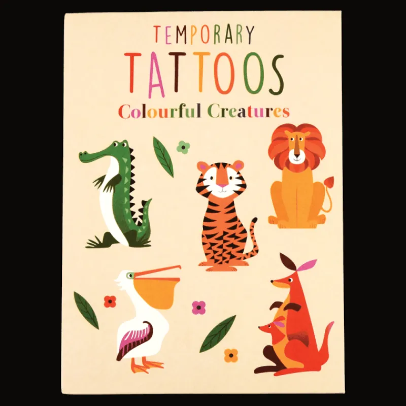 Rex London Temporary tattoos - Colourful Creatures Best