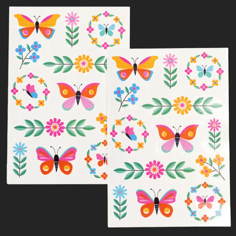 Rex London Temporary tattoos - Floral Flutter Best