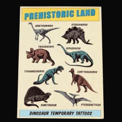 Rex London Temporary tattoos - Prehistoric Land Fashion
