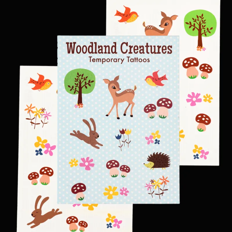 Rex London Temporary tattoos - Woodland Creatures Fashion