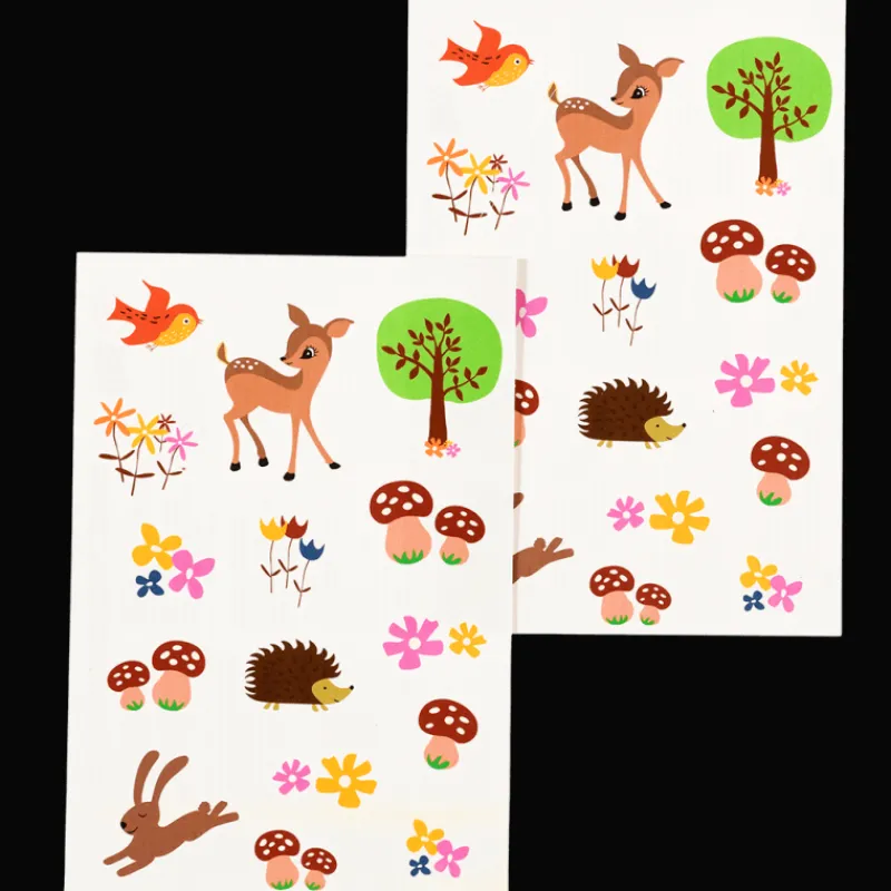 Rex London Temporary tattoos - Woodland Creatures Fashion