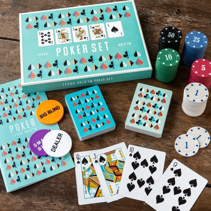 Rex London Texas hold'em poker set New