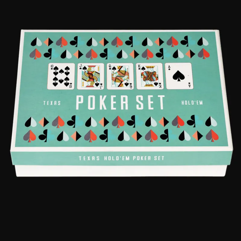 Rex London Texas hold'em poker set New