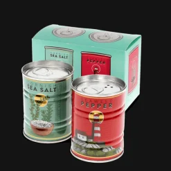 Rex London Tin salt and pepper shakers - Lighthouse Discount