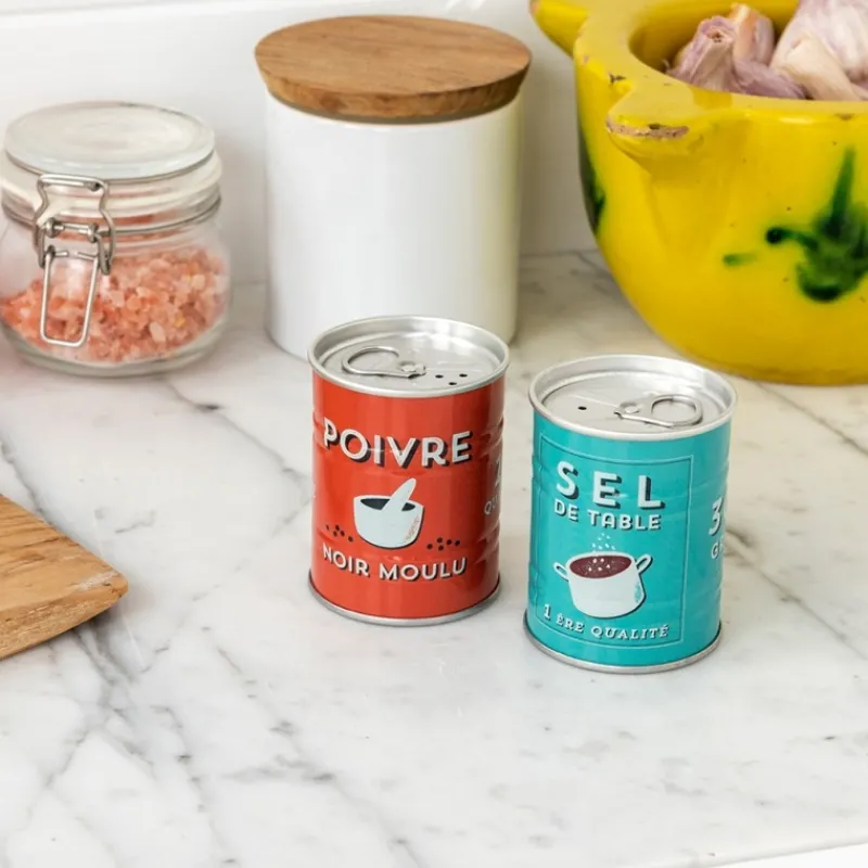 Rex London Tin salt and pepper shakers - SEL & POIVRE Fashion