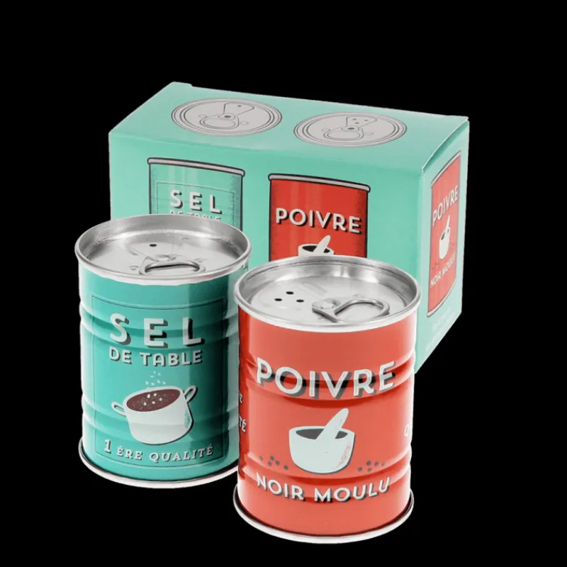 Rex London Tin salt and pepper shakers - SEL & POIVRE Fashion
