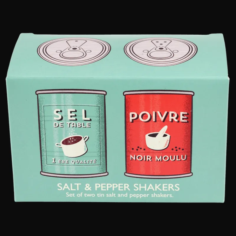 Rex London Tin salt and pepper shakers - SEL & POIVRE Fashion