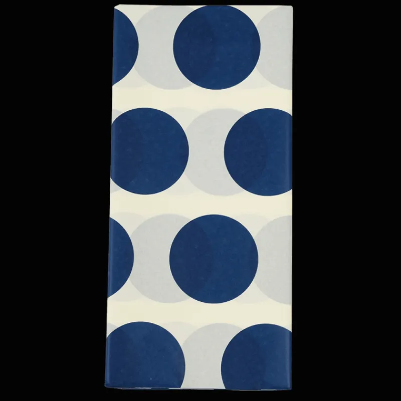 Rex London Tissue paper (10 sheets) - Spotlight navy on white Fashion