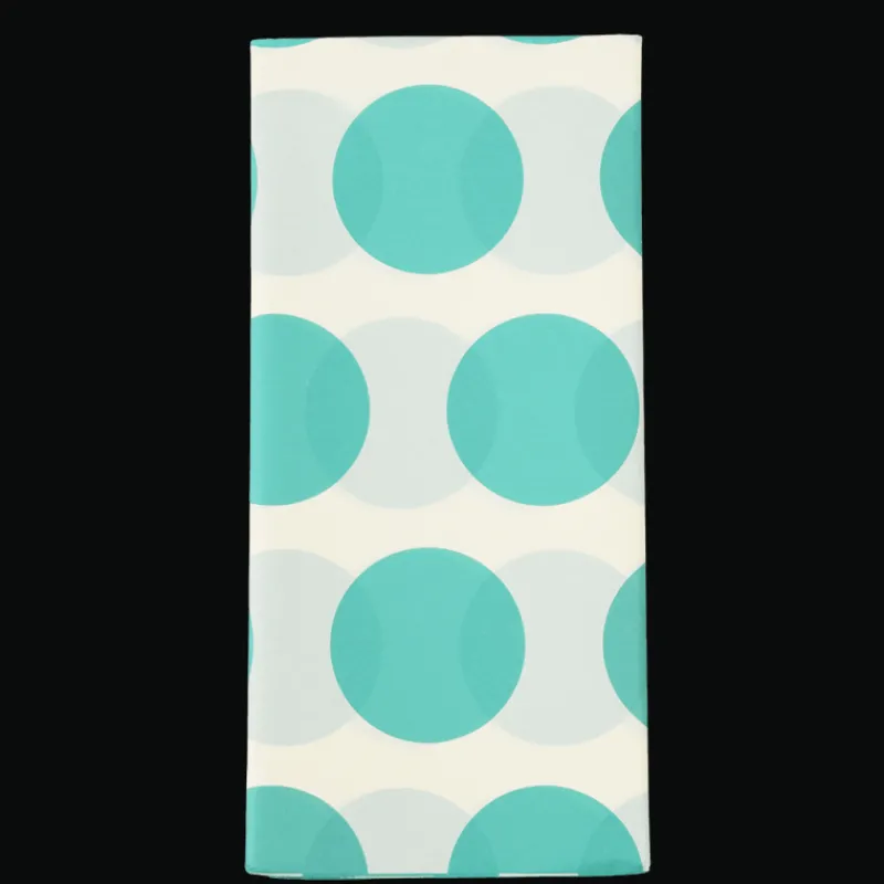 Rex London Tissue paper (10 sheets) - Spotlight turquoise on white Online