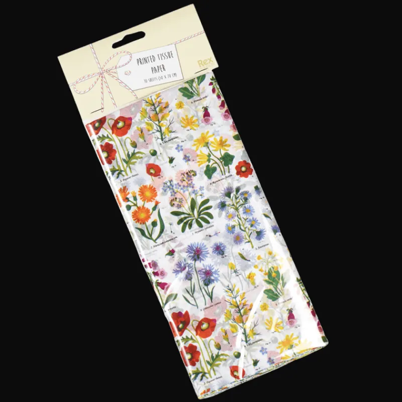 Rex London Tissue paper (10 sheets) - Wild Flowers Outlet