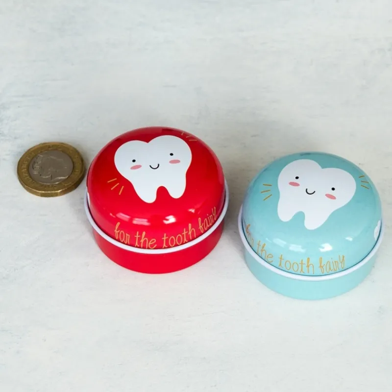 Rex London Tooth fairy tin - Blue Online