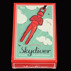 Rex London Traditional skydiver toy New