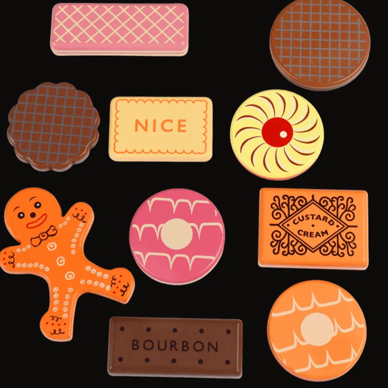 Rex London Traditional wooden toy - Biscuits with numbers Clearance