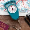 Rex London Travel scales with tape measure - Petrol blue Clearance