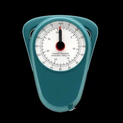 Rex London Travel scales with tape measure - Petrol blue Clearance