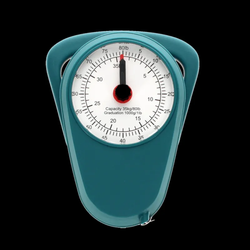 Rex London Travel scales with tape measure - Petrol blue Clearance