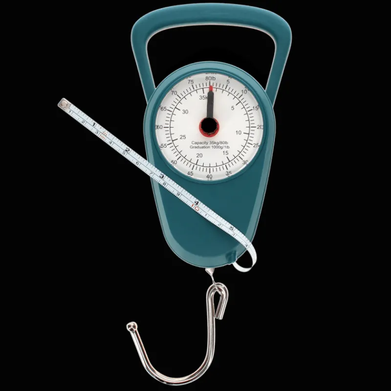 Rex London Travel scales with tape measure - Petrol blue Clearance