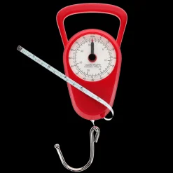 Rex London Travel scales with tape measure - Red Outlet