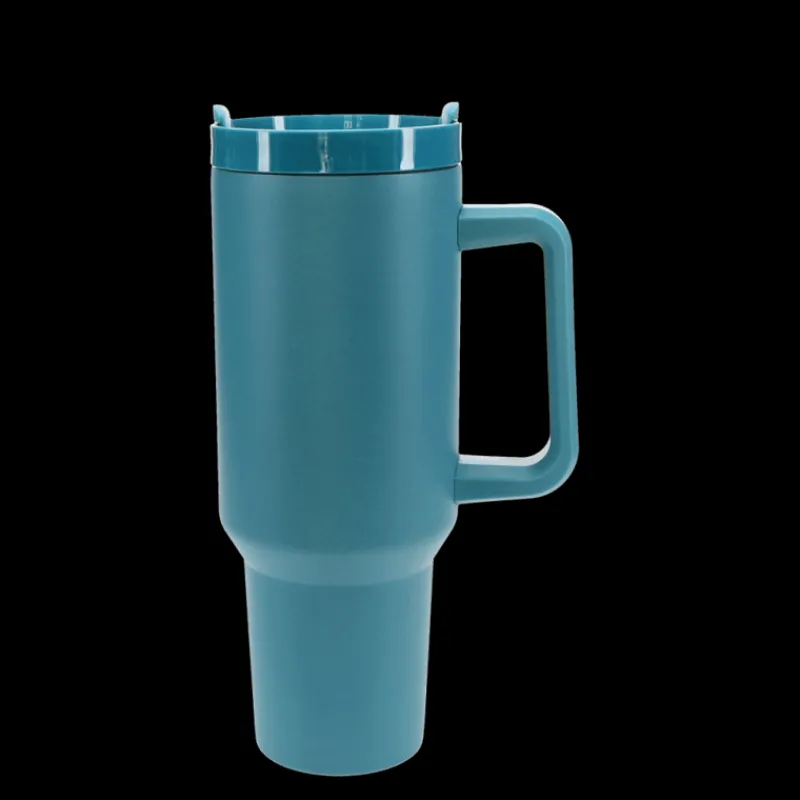 Rex London Travel tumbler with handle (1.2Ltr) - Petrol blue Online