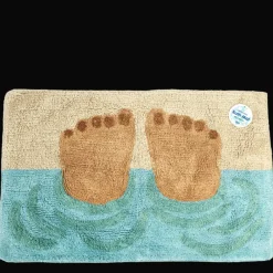Rex London Tufted cotton bath mat - Bathing feet Best