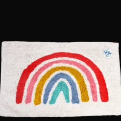 Rex London Tufted cotton bath mat - Rainbow Online