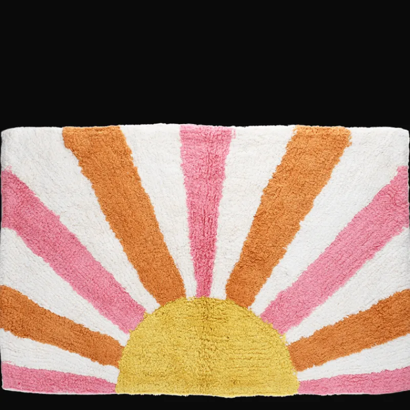Rex London Tufted cotton bath mat - Sunset Clearance