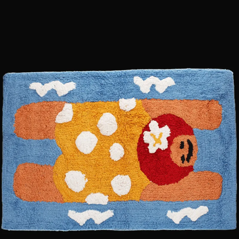 Rex London Tufted cotton bath mat - Swimmer Hot