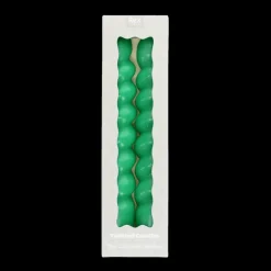 Rex London Twisted candles (pack of 2) - Dark green Best